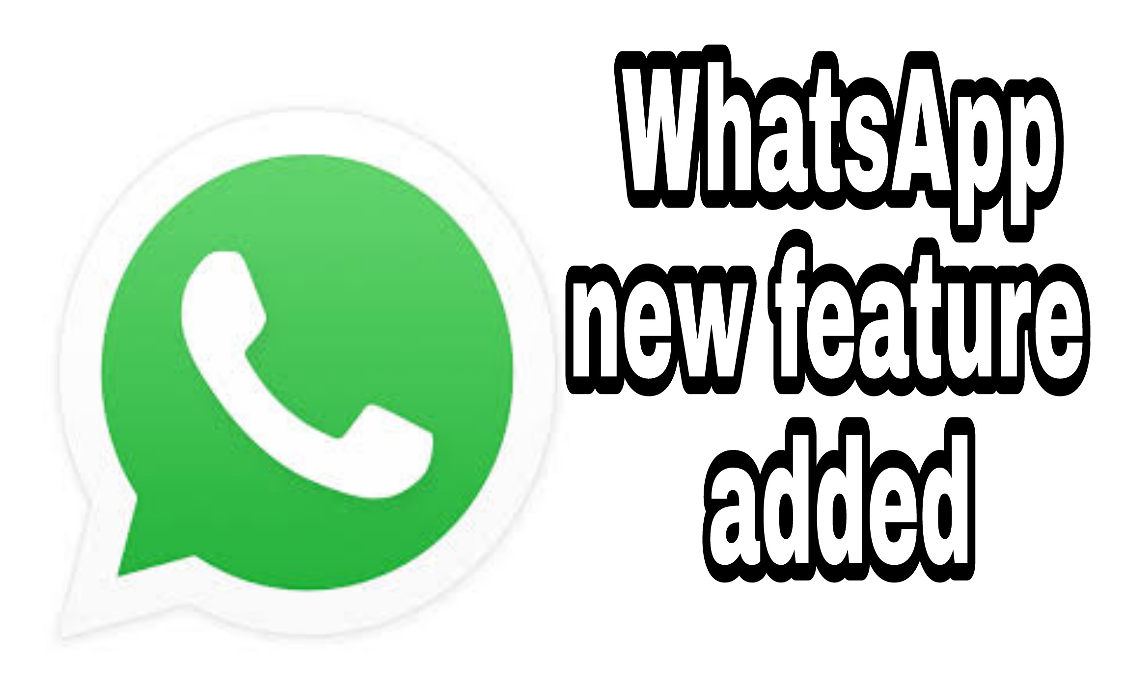 Whatsapp has removed one feature  and add a new feature