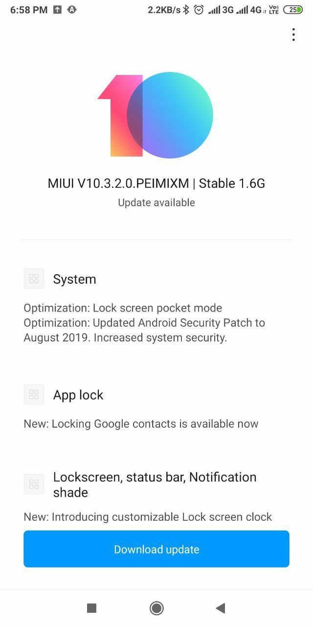 MIUI 10.3.2.0 Stable Update For Redmi Note 5 Pro Download, Redmi Note 5 Pro Latest Stable Update MIUI 10.3.2.0