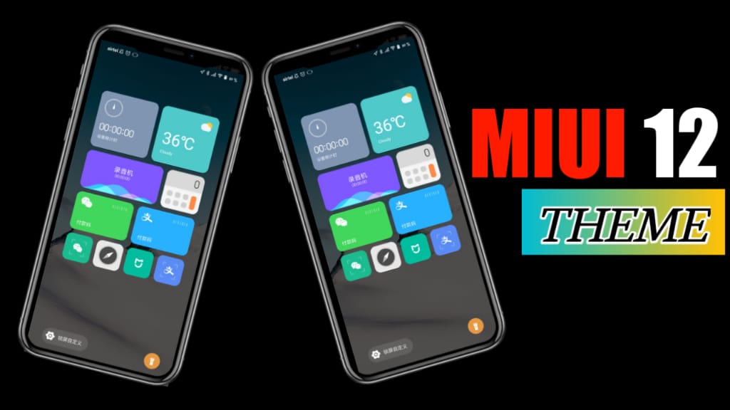 MIUI 12 Based Theme Download For MIUI 11