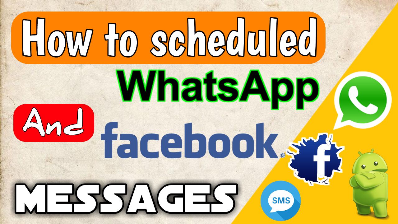 How to schedule WhatsApp and Facebook messages with ease