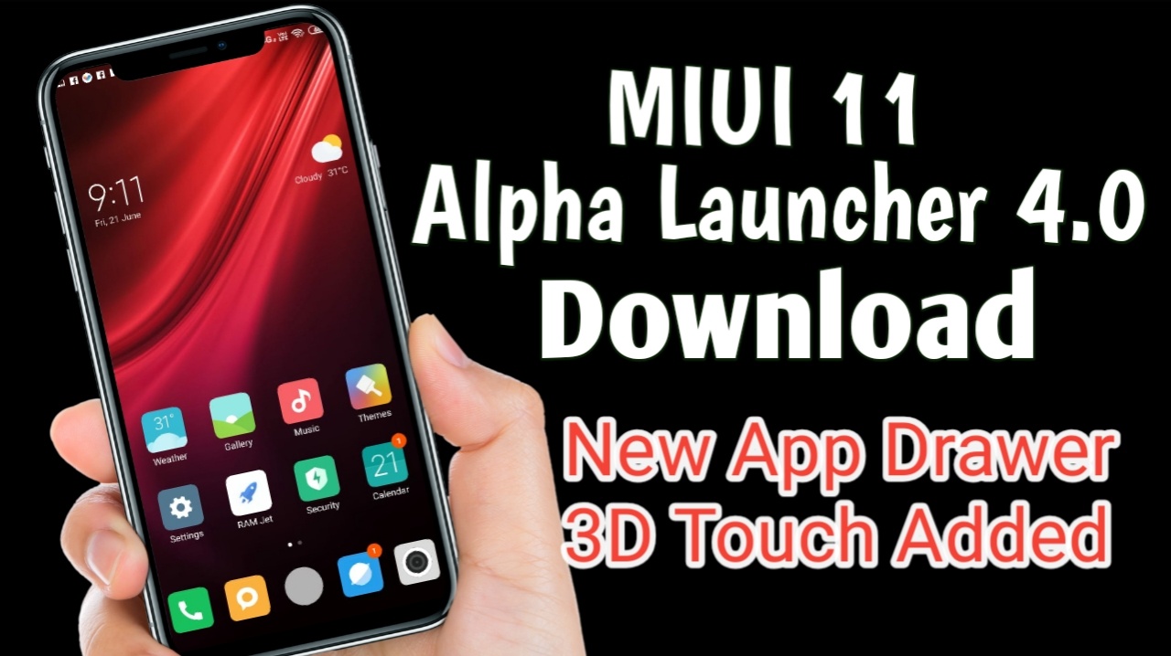 MIUI 11 Launcher 4.10 Alpha Build with App Drawer Download Now